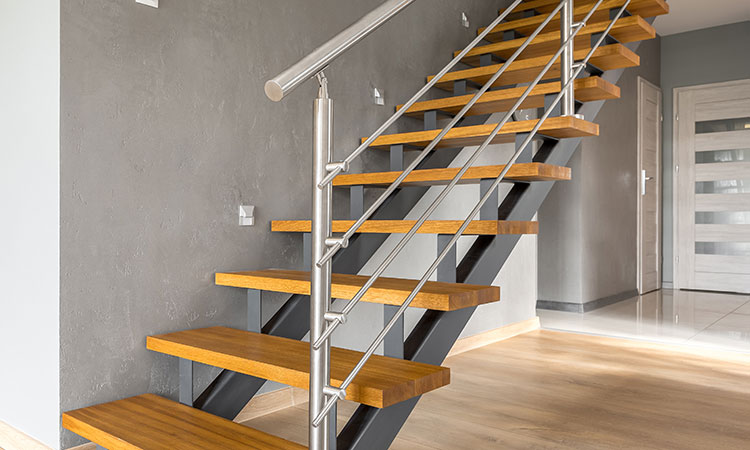 Stahltreppen mit Holz, Glas oder Kunststoff kombiniert Stahltreppe Kimmich weldingtec