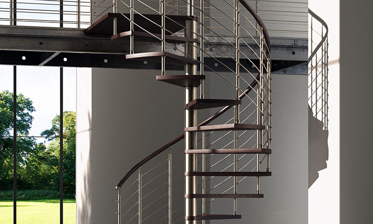 Stahltreppen mit Holz, Glas oder Kunststoff kombiniert Stahltreppe Kimmich weldingtec